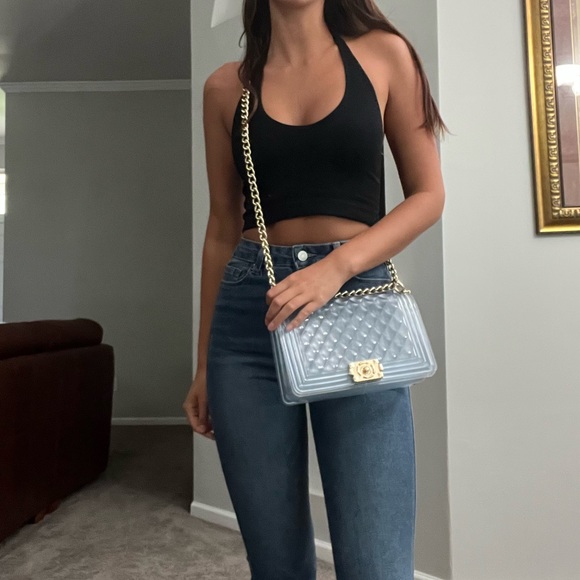 Windsor Bags Clear Chanel Lookalike Adjustable Strap Purse Poshmark